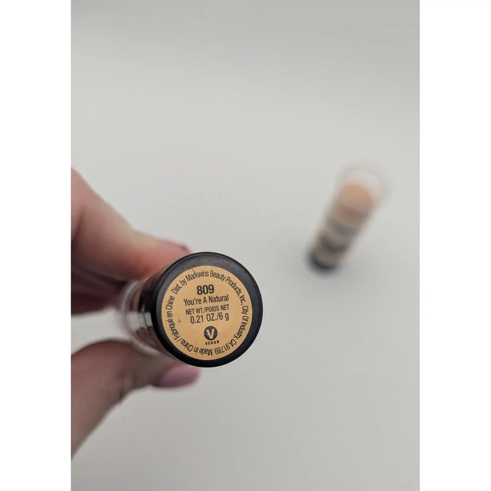 2 Wet n Wild MegaGlo Makeup Sticks Concealer 809 You're A Natural 0.21oz 6g New
